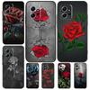 Rose Flower Floral Case For Xiaomi Redmi Note 9 10 11 12 Pro Note 12S 9S 10S 11S Cover For Redmi 12 9C 10C 12C
