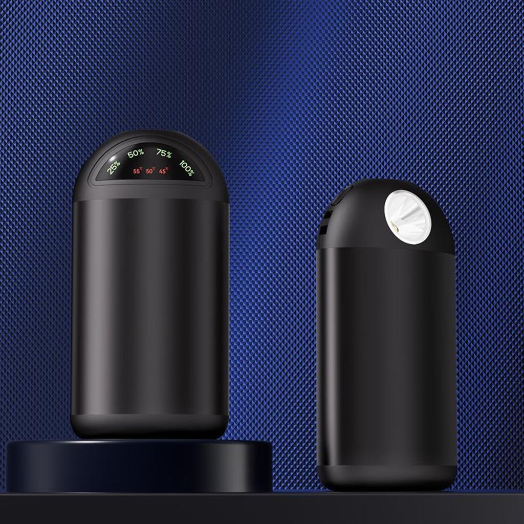 Грелка для рук, портативный внешний аккумулятор 5000 мАч, USB-перезаряжаемый уличный обогреватель для рук, портативный карманный обогреватель с