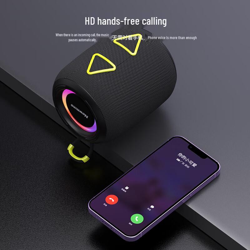 Newmine BT87 Portable Bluetooth Speaker CN plug (adapter included)