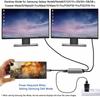 4k UHD-дисплей Usb C Thunderbolt3 Dual HDTV Extend 2 монитора Usb 3.0 Hub Type-C Dock Pd Быстрая зарядка для Macbook Pro Air