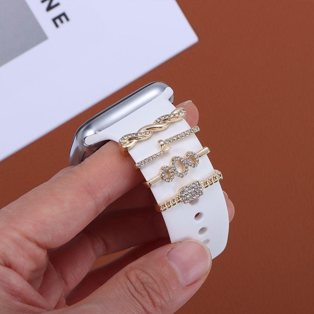 Metal Bracelet Nails Strap Accessories Decorative Ring Watch Band Ornament Wristbelt Charms