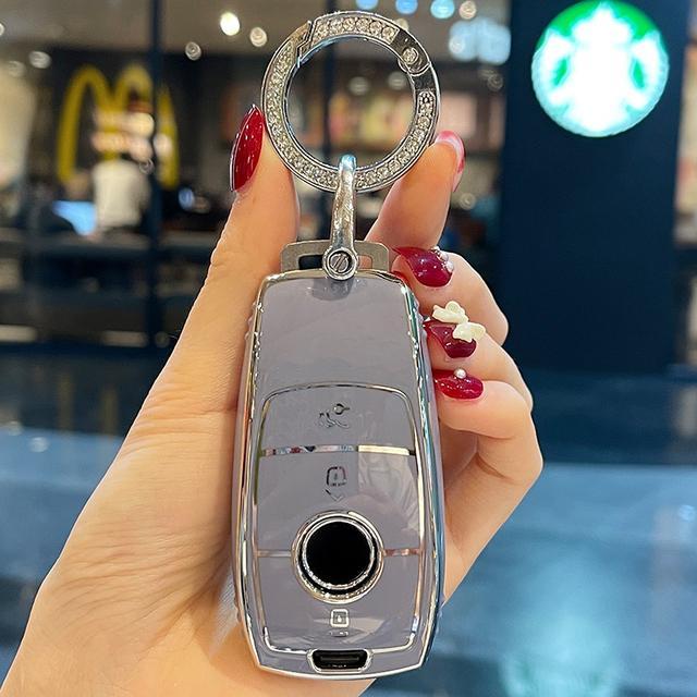 Брелок для ключей от машины, чехол для Mercedes Benz Maybach S580 ABCM-CLA-CLS-EG-GLB-GLE-R-SL Class AMG EQC GLA W213 GLC200 GT43