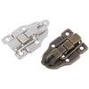 2Pcs Jewelry Chest Box Antique Metal Buckle Suitcase Case Toggle Lock Hasp Latch