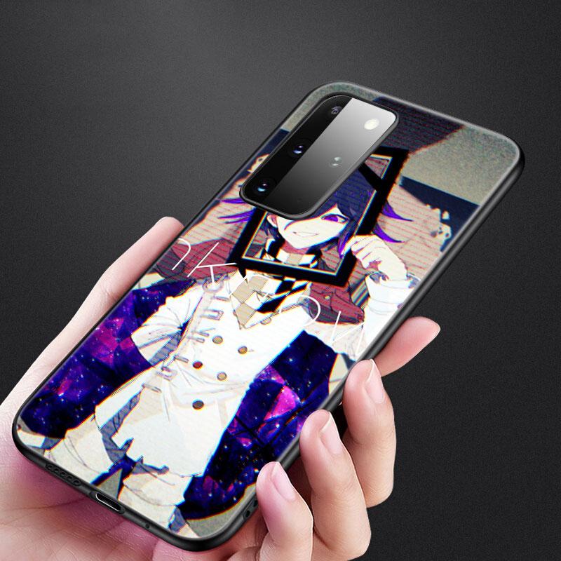 Чехол для телефона Danganronpa Kokichi Ouma для Samsung Galaxy S20 S21 FE S10 Lite Note 20 10 Lite S8 S9 S10E S10 Plus, ультра черный чехол
