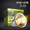 25/50/75 Вт UVA+UVB 3.0 Лампа для рептилий Лампа для обогрева черепах УФ-лампы Лампа для обогрева Амфибии Ящерицы Контроллер температуры 1 шт