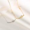 Butterfly Necklace, Simple and Sweet, Collarbone Chain, Light Luxury, High-end Feeling, Gift for Girlfriend, New Temperament