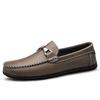 Модные мужские лоферы из натуральной кожи, классические деловые туфли, мокасины слипоны, новая обувь для вождения, повседневная обувь для отдыха и прогулок