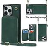 Zipper Purse Bag Card Holder Leather Flip Case For iPhone 14 15 16 Pro Max 12 13 X XS XR 7 8 Plus SE2022 Wallet RFID Stand Cover