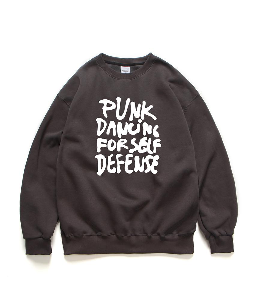 ABNORMALTHING Pdfd Loose Fit Crew Neck Charcoal (Pdfd Crewneck Charcoal)