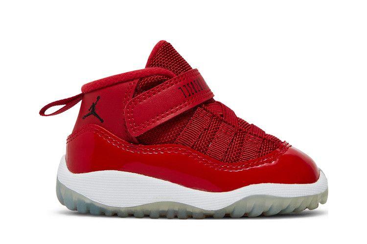 Kids' Sneakers Jordan 11 Retro Win Like 96 (TD) Gym Red/Black-White