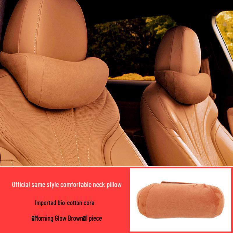 XPENG G6/G9 Neck & Lumbar Support Pillow - Comfortable Car Headrest & Cushion Accessory