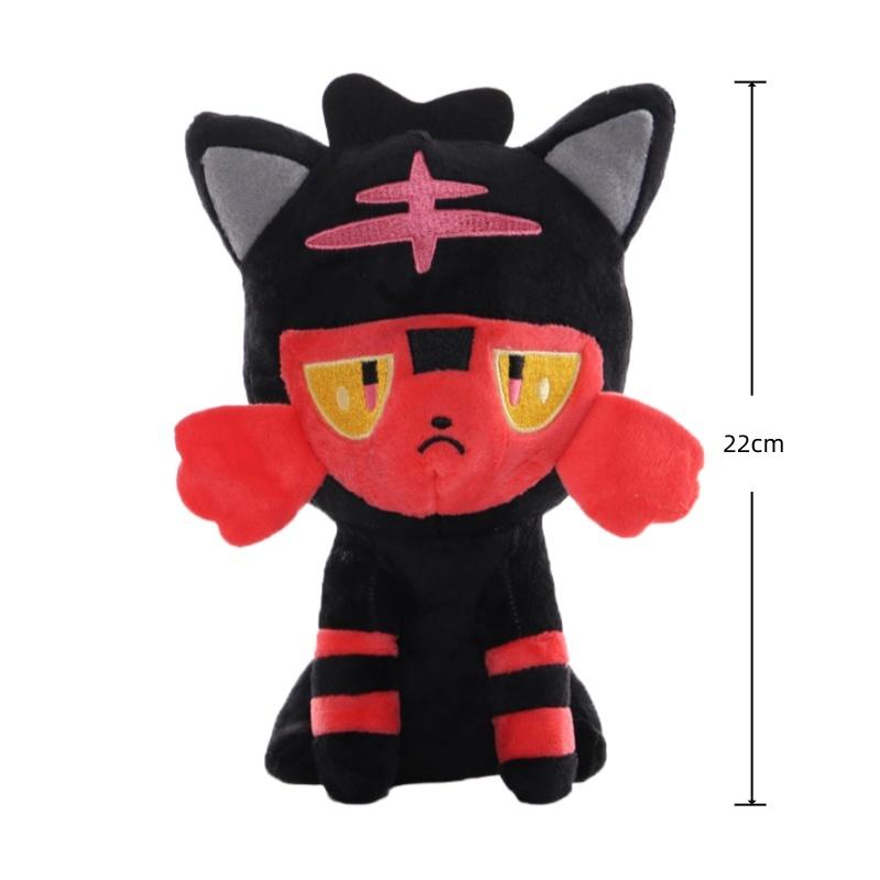 Litten Plush Torracat Stuffed Doll Adorably Animal Toys Hobbies Kawaii Anime Periphery Present Xmas Gift for Kids