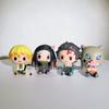 Demon Slayer Q Version 4-Piece PVC Figure Set - Big Head Action Figures for Car or Cake Decoration