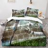 Football King Queen Duvet Cover 3D Soccer Bedding Set For Kids Teens Adult Ball Game Quilt Cover Sport Fans Soft Comforter Cover