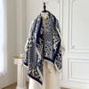 2025 Winter Warm Women's Cashmere Paisley Print Double-Sided Scarf Elegance Shawl Pashmina Female Outdoor Fashion Accessory
