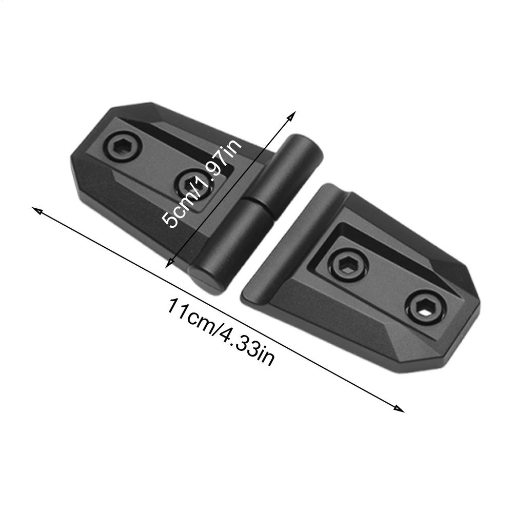 Hood Hinge Decorative Sticker Car Door Hinge Cover 2 Pcs Car Exterior Accessories Adhesive Engine Protector Modification Parts