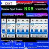 Миниатюрный автоматический выключатель Zhengtai NXB-63: Однофазный/Трехфазный Электрический Выключатель 1P-4P