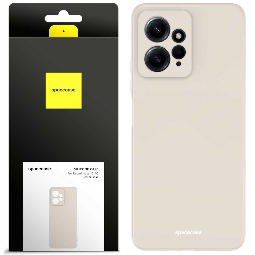 Sc Silicone Case Redmi Note 12 4G Bone