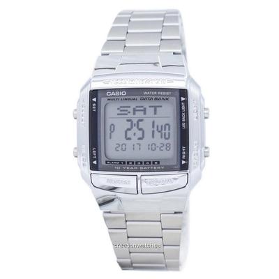 Data Bank Illuminator Dual Time Alarm Digital DB-360-1A DB360-1A Мужские часы