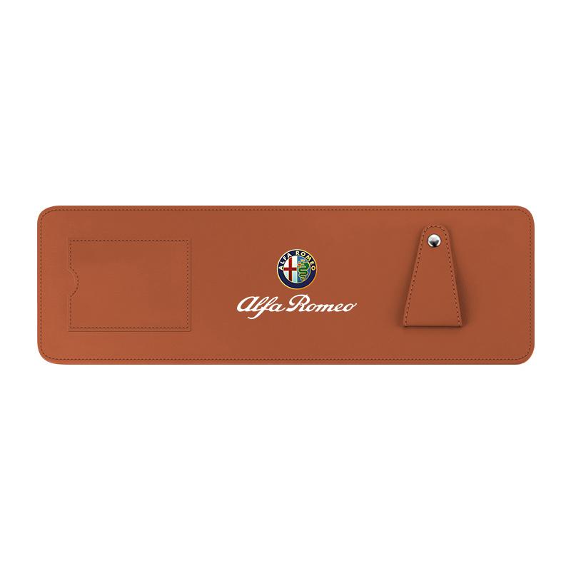 WAZJ3 Car Sunshade Extension Board Multi-functional Extended Storage Panel For Alfa Romeo 156 159 147 4C 8C 166 Giulia Giulietta Mito