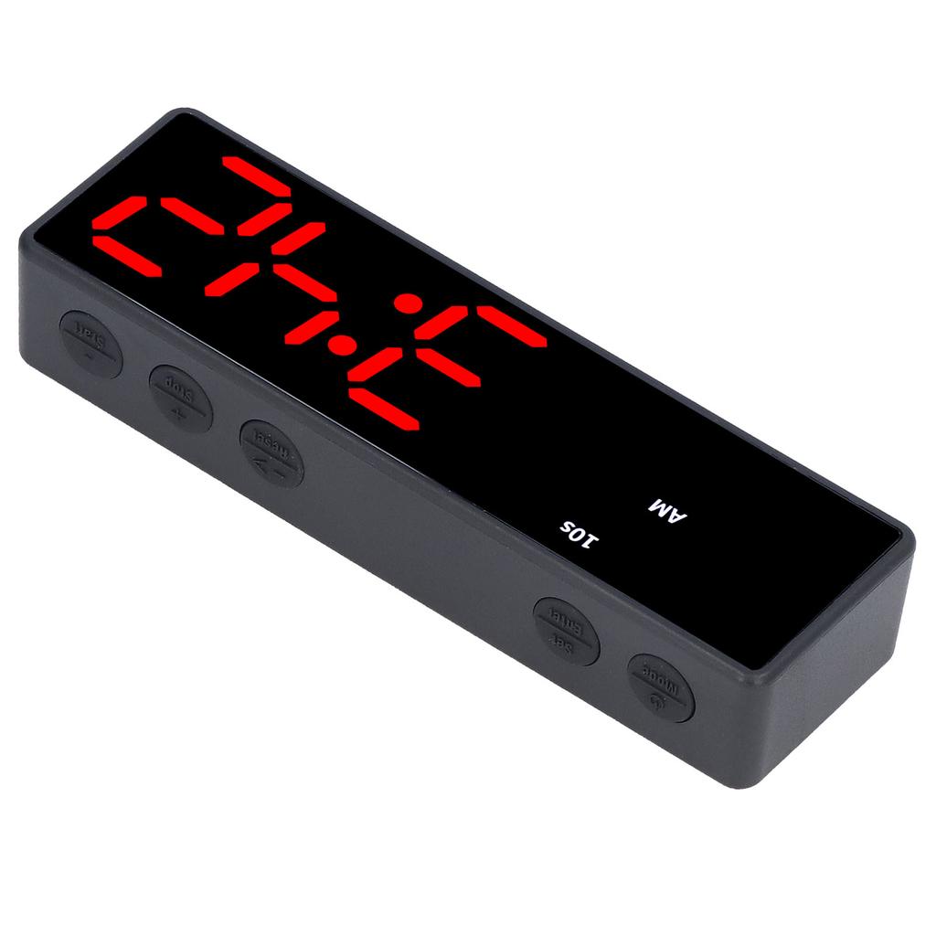 Тренировочный таймер светодиодный цифровой таймер многофункциональный электронный настольный часы для фитнеса в спальне