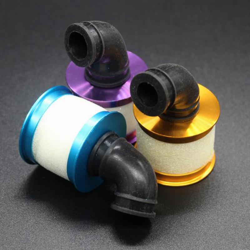 Upgrade Parts Alum Capped Air Filter Cover for 94102/94106/94108 HSP RC 1/10 Nitro 4WD Car