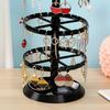 Rotating Earrings Storage Rack Female Earrings Display Stand Finishing Bracelet Hanging Necklace Sma