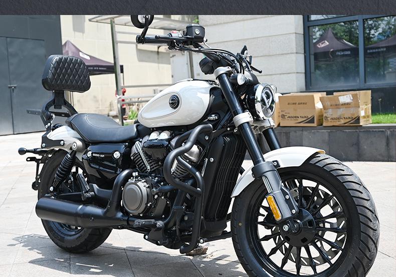 Бампер для мотоцикла Benelli Jinjila 250, защита от падения и столкновений, складная спинка, боковая сумка.