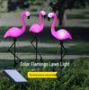 Cross-Border Solar Flamingo Light: Outdoor Garden Villa Lawn Decoration