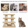 Pet Stairs 3-step Pet Ladder Cat dog Stairs Climb Ladder Cat Tree, Beige