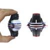 Golf Ball Line Marker, Putting Alignment Tool with 2 Pens, Portable Golf Training Aid for Accuracy Improvement