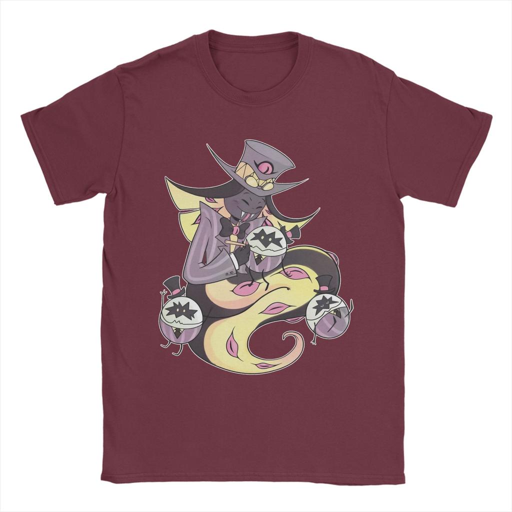 Мужские футболки Sir Pentious Hazbins Hotels из чистого хлопка, повседневные футболки с коротким рукавом и круглым вырезом, летние футболки