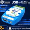 Промышленный USB-преобразователь в RS485/422/TTL/232 с четырехвходовым опторазвязыванием и защитой от молнии