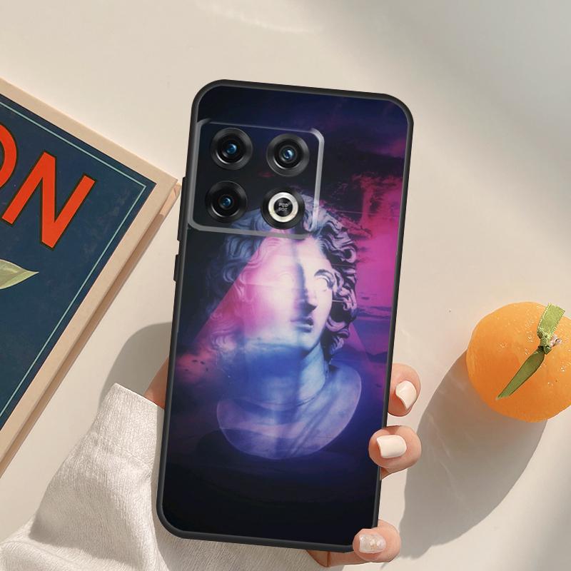Чехол Vaporwave Греческая Скульптура для OnePlus 13T 10T 10R 12R 13R 15 13 12 11 10 9 Pro Nord CE 5 2 3 4 Lite N20 N30
