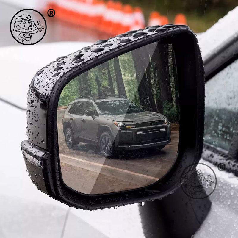 For Toyota RAV4 XA60 6TH 2026 2027 Rearview Mirror Side Mirror Glass Waterproof Rainproof film Sticker Anti Fog Film Accessories