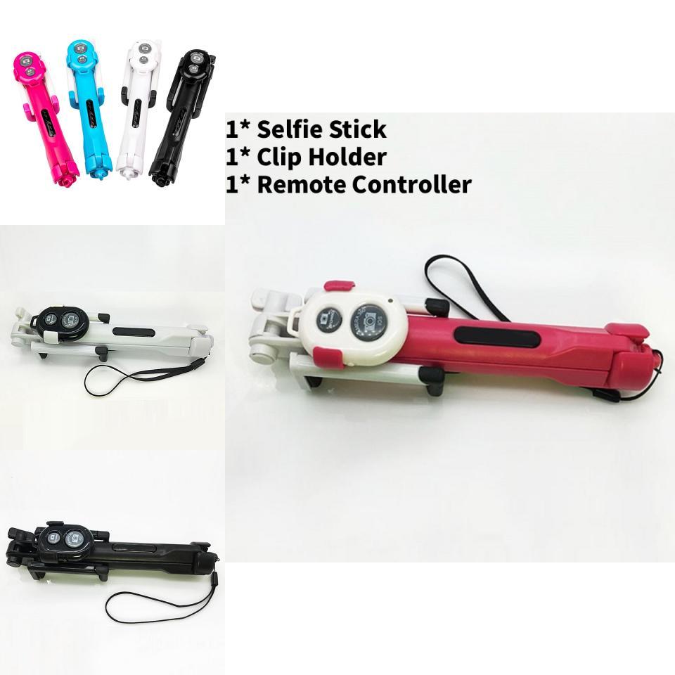 Universal Smartphone Tripod With Bluetooth Remote And Foldable Design For Travel Photography