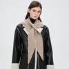 Windproof Triangle Shawl Wool Cross Scarves All-match Knitted Scarf  Clothing Accessories