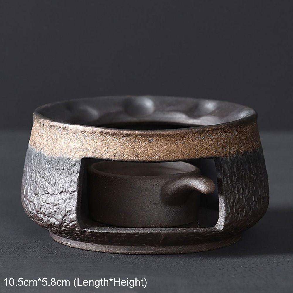 Керамическая чайная плита, керамическое основание для подогрева чая, креативный подогреватель чайника