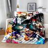 My Hero Academia Cartoon Printed Blanket Warm Flannel Blankets Soft and Comfortable Blanket Home Travel Blanket Birthday Gift