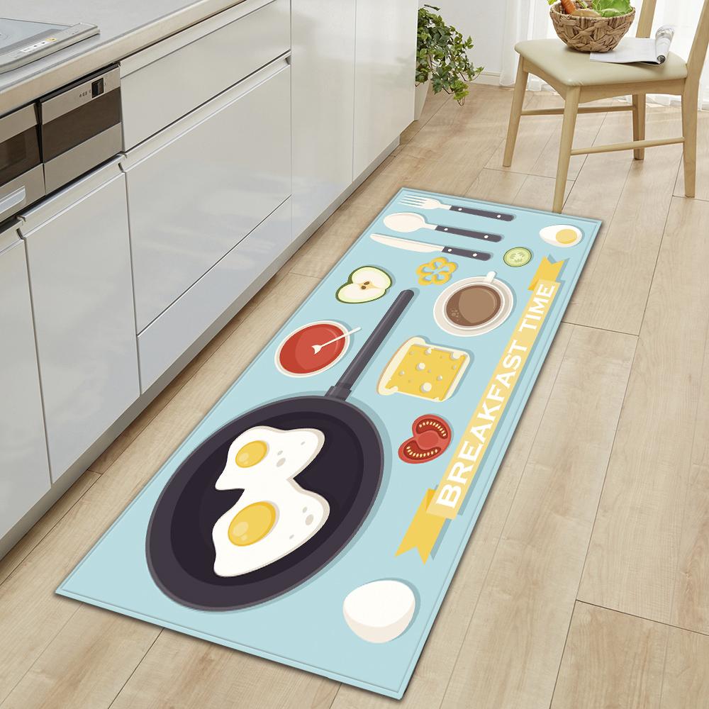 Кухонный ковер, коридор, крыльцо, дверной коврик для гостиной, детский коврик, нескользящий напольный коврик для двери ванной комнаты