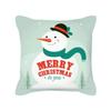 New Cartoon Christmas Pillow Cover Holiday Gift Square Cushion Cover Cushion Cover Pillow Cover