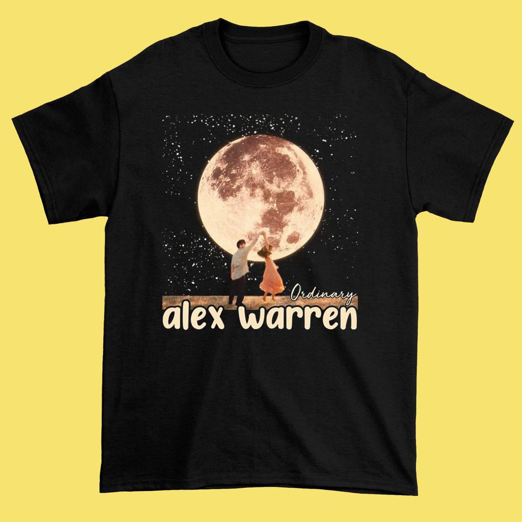 RARE!! Alex Warren - Ordinary Black Cotton All size S-5XL T-shirt HRB322