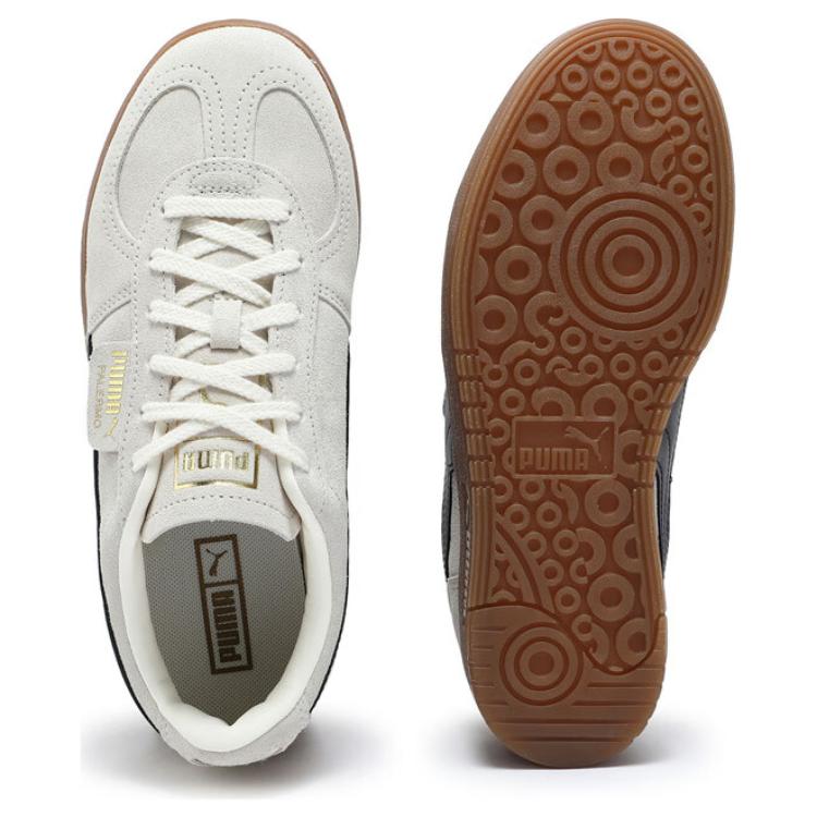 Puma Palermo Comfortable Versatile Low-Top Sneakers Women Sneakers Off-White 399348-15