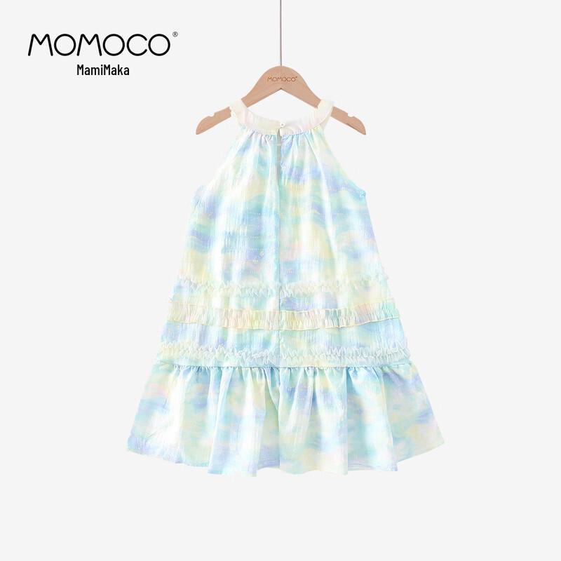 MOMOCO Girls' Sleeveless Lace Princess Summer Dress