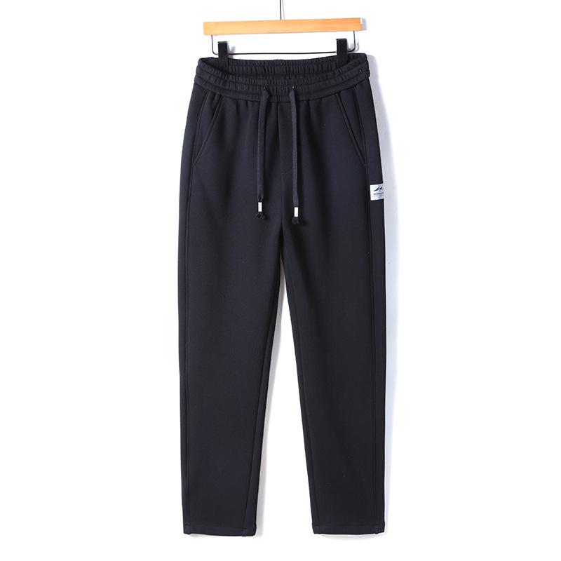 Casual Pants Teen Men's Loose Straight Pants Winter New Thickened Floor Pants Trousers