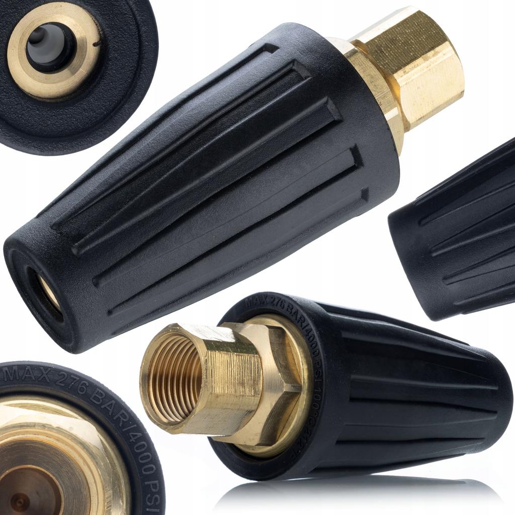 Rosfix Turbodysza Rotacyjna Do Myjki Karcher HD HDS – Wydajność 276 Bar | Ceramiczna Wkładka | Gwint M18x1,5