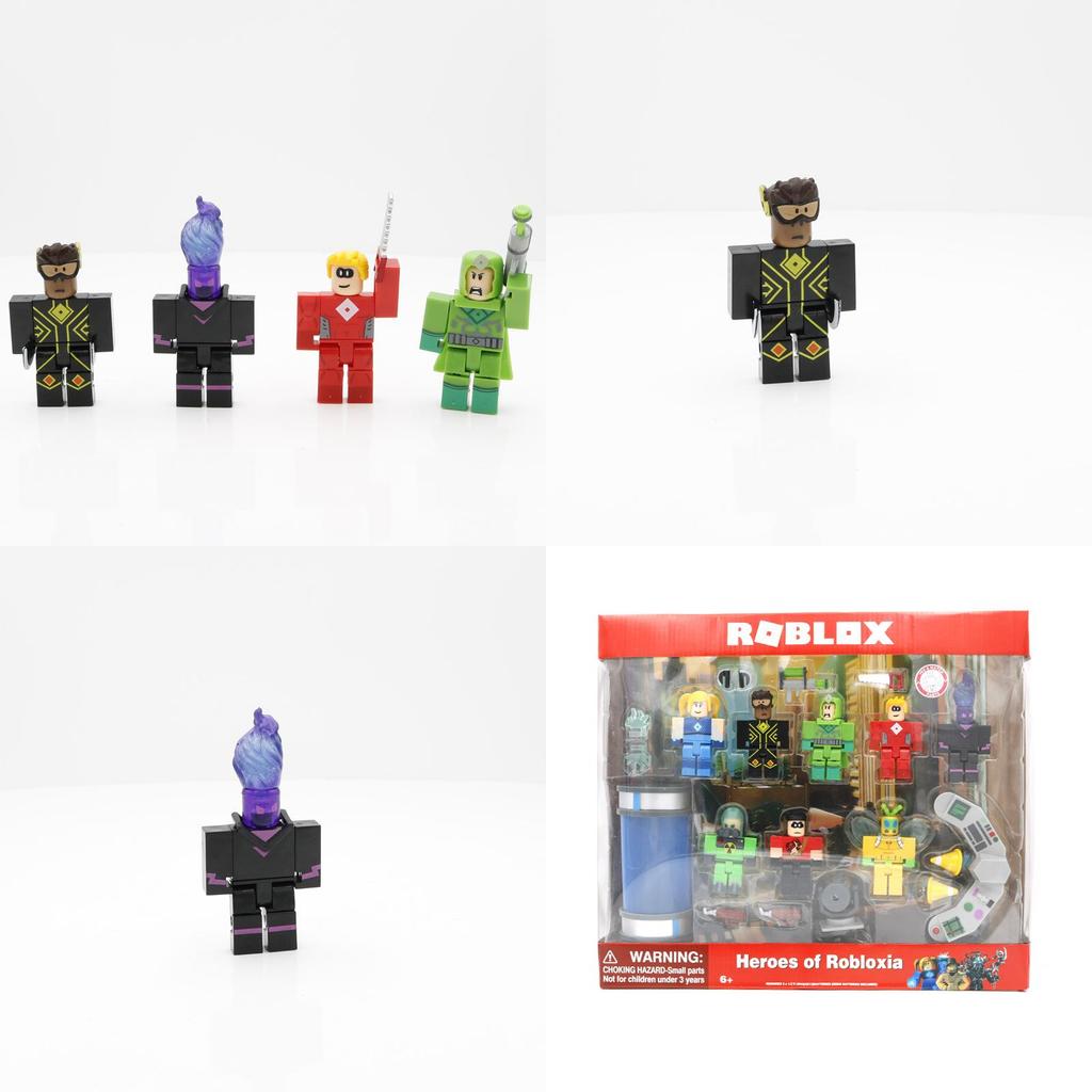 Премиальное качество Новая фигурка Roblox Игровые игрушки Игровой набор с 8 мини-фигурками и аксессуарами