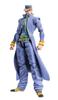 Medicos Entertainment Super Action Statue Bizarre Adventure Part Jotaro 155mm PVC ABS Nylon Painted Movable Figure "JoJo's 4" "Kujo Second" Approx. &