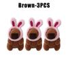 Cartoon Capybara Plush Keychain Pendant Toy Doll Bag Hanging Ornament Cute Desktop Car Decoration for Kids Birthday Gift
