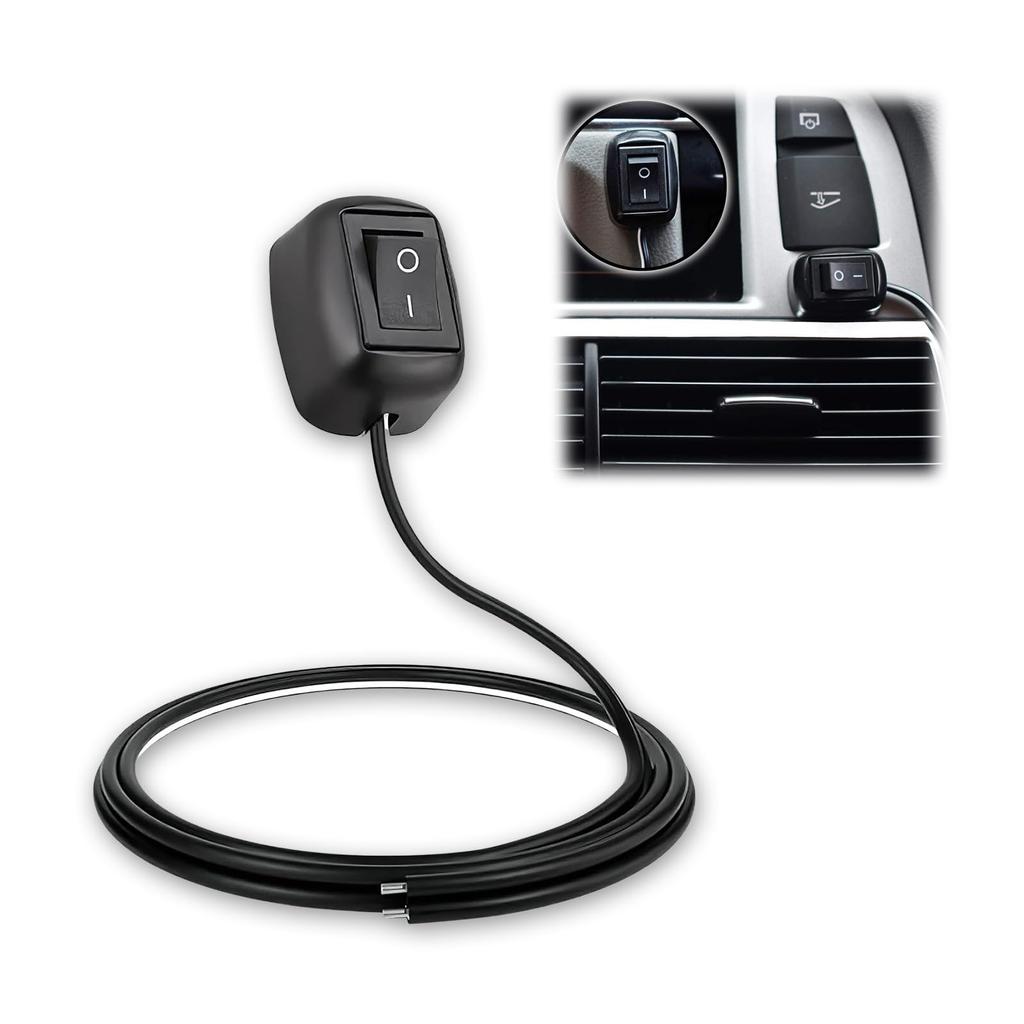 PureSino Car DIY Switch, Ship Shape Button, Auto Model, Double Sided Adhesive Included, DIY